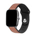 Bracelet cuir hybride Xiaomi Amazfit GTS (marron clair)