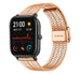 Bracelet acier luxe Amazfit GTS (or rose)