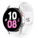Bracelet silicone fluorescent Samsung Galaxy Watch 5 - 44mm (blanc)