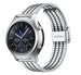 Bracelet acier inoxydable Samsung Gear S3 (argent/noir)
