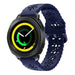 Bracelet silicone avec motif Samsung Gear Sport (bleu foncé)