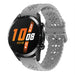 Bracelet silicone avec motif Huawei Watch GT 2 42mm (gris)