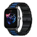 Bracelet acier Amazfit GTS 3 (noir/bleu)