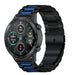 Bracelet acier Honor Magic Watch 2 (noir/bleu)
