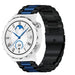 Bracelet acier Huawei Watch GT 3 Pro 43mm (noir/bleu)