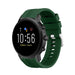 Fossil Gen 5 Silicone Strap Extreme (Army Green)