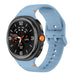 Bracelet silicone Samsung Galaxy Watch 9 - 44mm (bleu)