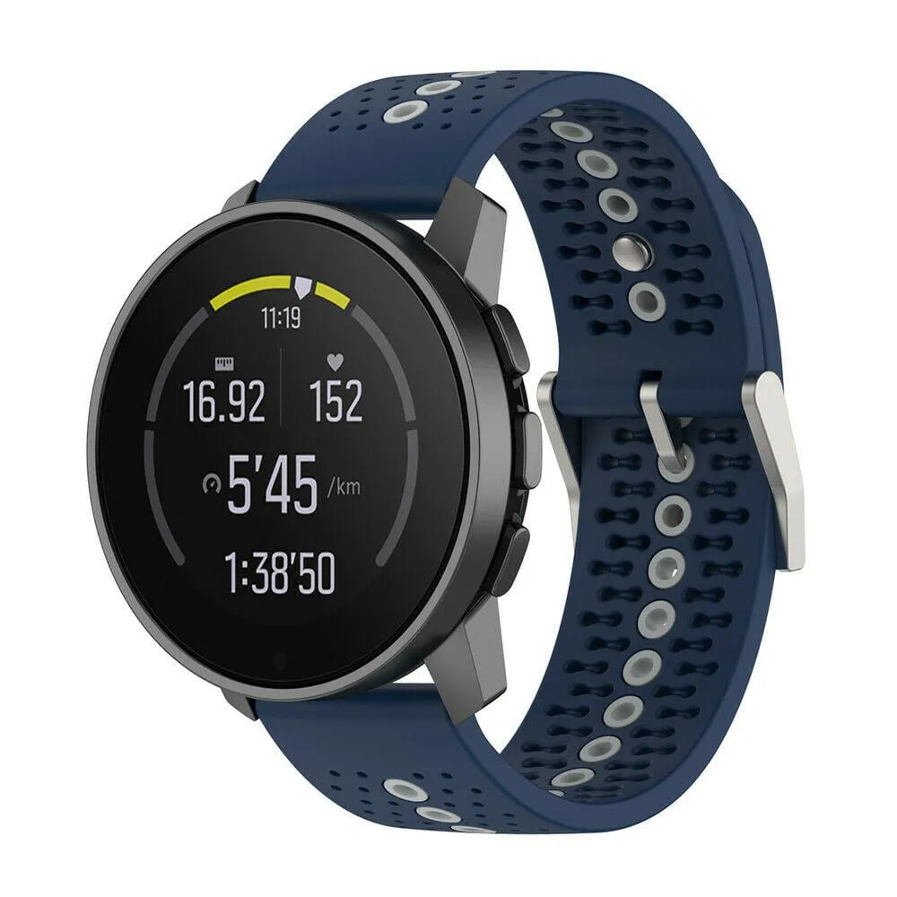 Bracelet silicone Suunto Race (S) (bleu/gris)