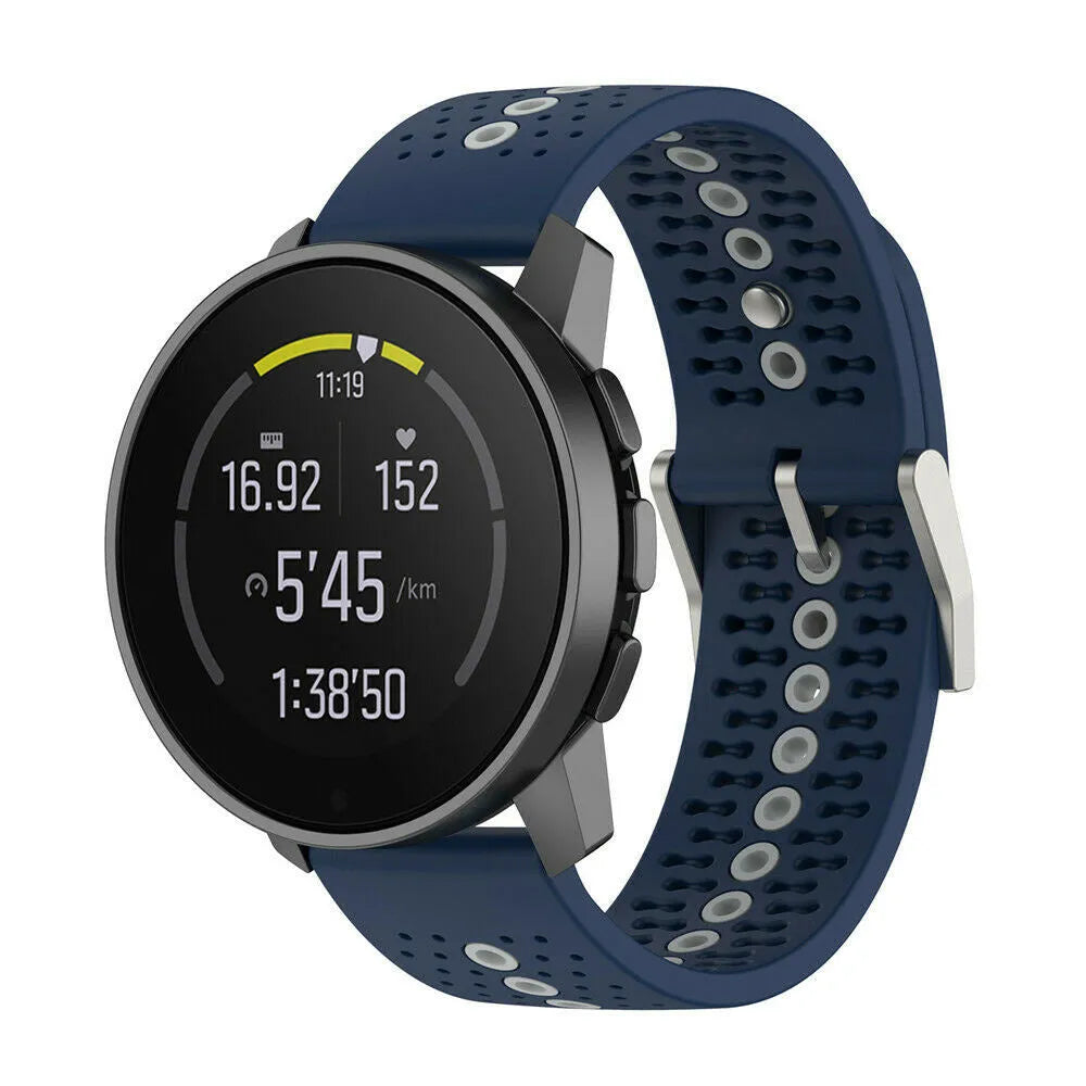 Bracelet silicone Suunto Vertical 2 (bleu/gris)