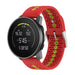 Bracelet silicone Suunto 5 Peak (rouge/vert)