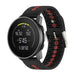 Bracelet silicone Suunto 9 Peak (noir/rouge)