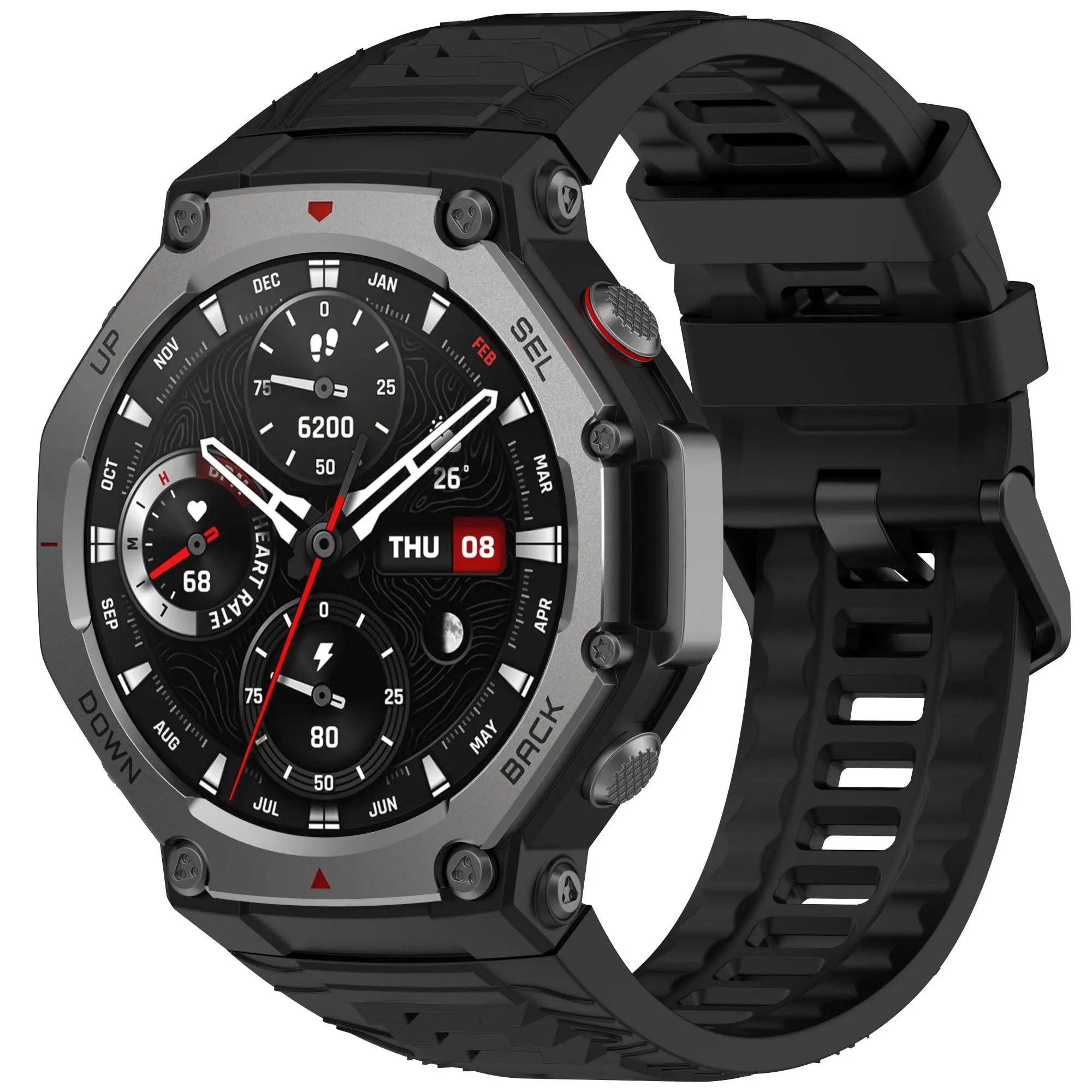 amazfit t-rex 3 silicone strap