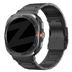 Bandz Bracelet titane Samsung Galaxy Watch Ultra 'Deluxe' (noir)