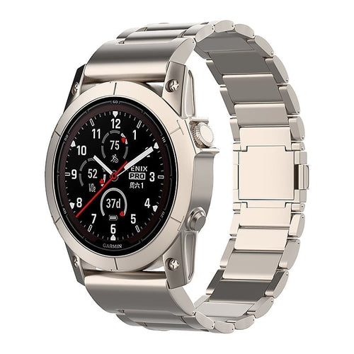 Bracelet titane magnétique Garmin Descent MK3i - 51mm (titane)