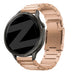 Bandz Garmin Venu 2s Titanium Link Strap (Rose Gold)