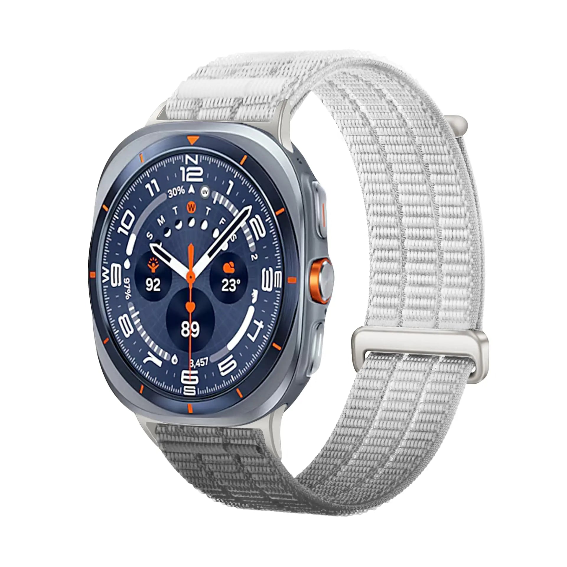Bracelet nylon air Samsung Galaxy Watch Ultra (gris dégradé )