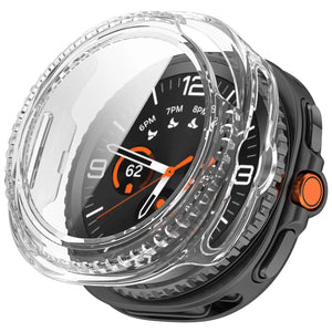 Coque rigide avec verre Samsung Galaxy Watch 8 Classic (transparent)
