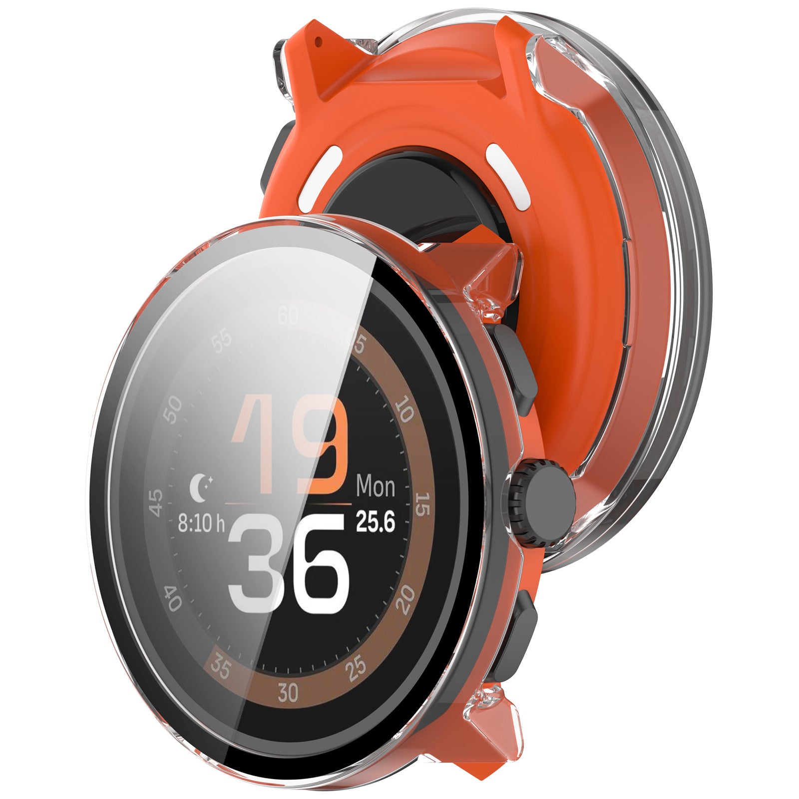 Coque résistant avec verre Suunto Run (transparent)