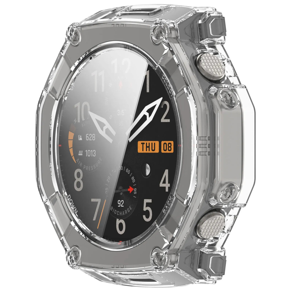 Coque PC en verre Amazfit T-Rex Ultra 2 (transparent)