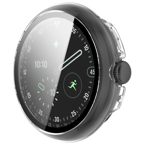 Coque résistant avec verre Google Pixel Watch 5 - 45mm (transparente)