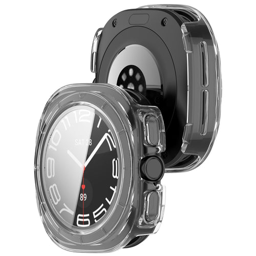 Samsung Galaxy Watch Ultra 2 PC Case with Glass (Transparent)