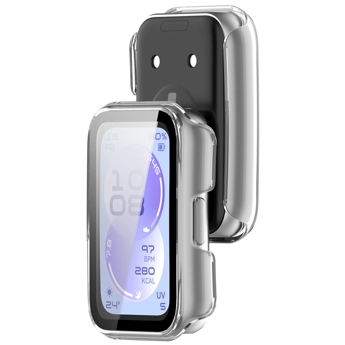 Huawei Band 11 PC Case with Glass (Transparent)