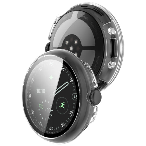 Coque résistant avec verre Google Pixel Watch 5 - 41mm (transparente)