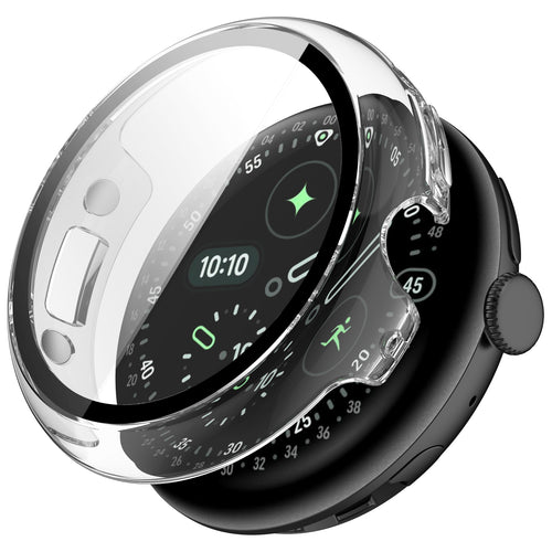 Coque résistant avec verre Google Pixel Watch 5 - 41mm (transparente)