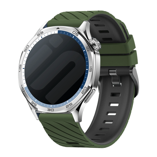 Bracelet twill sport Amazfit Bip Max (vert militaire/multicolore)