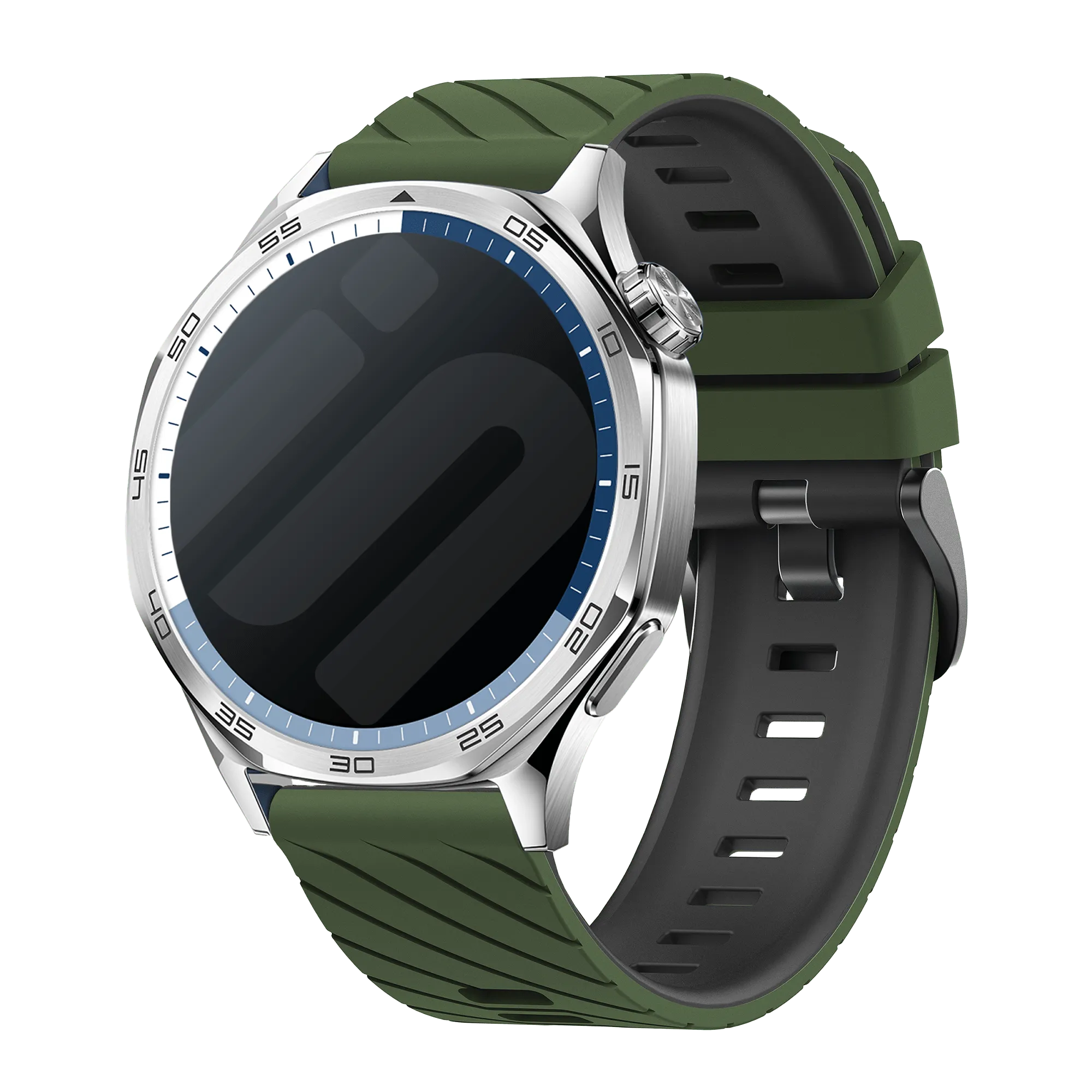 Bracelet sport tissé Huawei Watch GT 5 - 46mm (vert/noir)