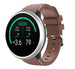 Bracelet silicone twill Polar Unite (marron café)