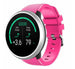 Bracelet silicone twill Polar Unite (rose vif)