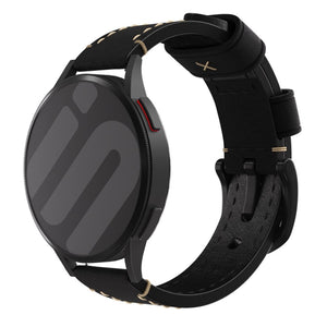 Bracelet cuir genuina Huawei Watch GT 4 - 41mm (noir)