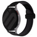 Bracelet cuir avec D-Buckle Amazfit Bip 6 (noir)