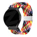 Bandz Bracelet nylon tressé Samsung Galaxy Watch FE (coloré)