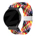 Bandz Garmin Venu SQ Woven Nylon Strap (Colourful)