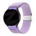 Bandz Garmin Vivomove Trend Woven Nylon Strap (Light Purple)