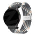 Bandz Samsung Galaxy Watch Active Woven Nylon Strap (Black Mix)