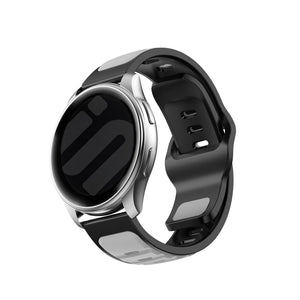 Withings ScanWatch 2 - 42mm Outdoor Duo Silicone Strap (Grey/Black)