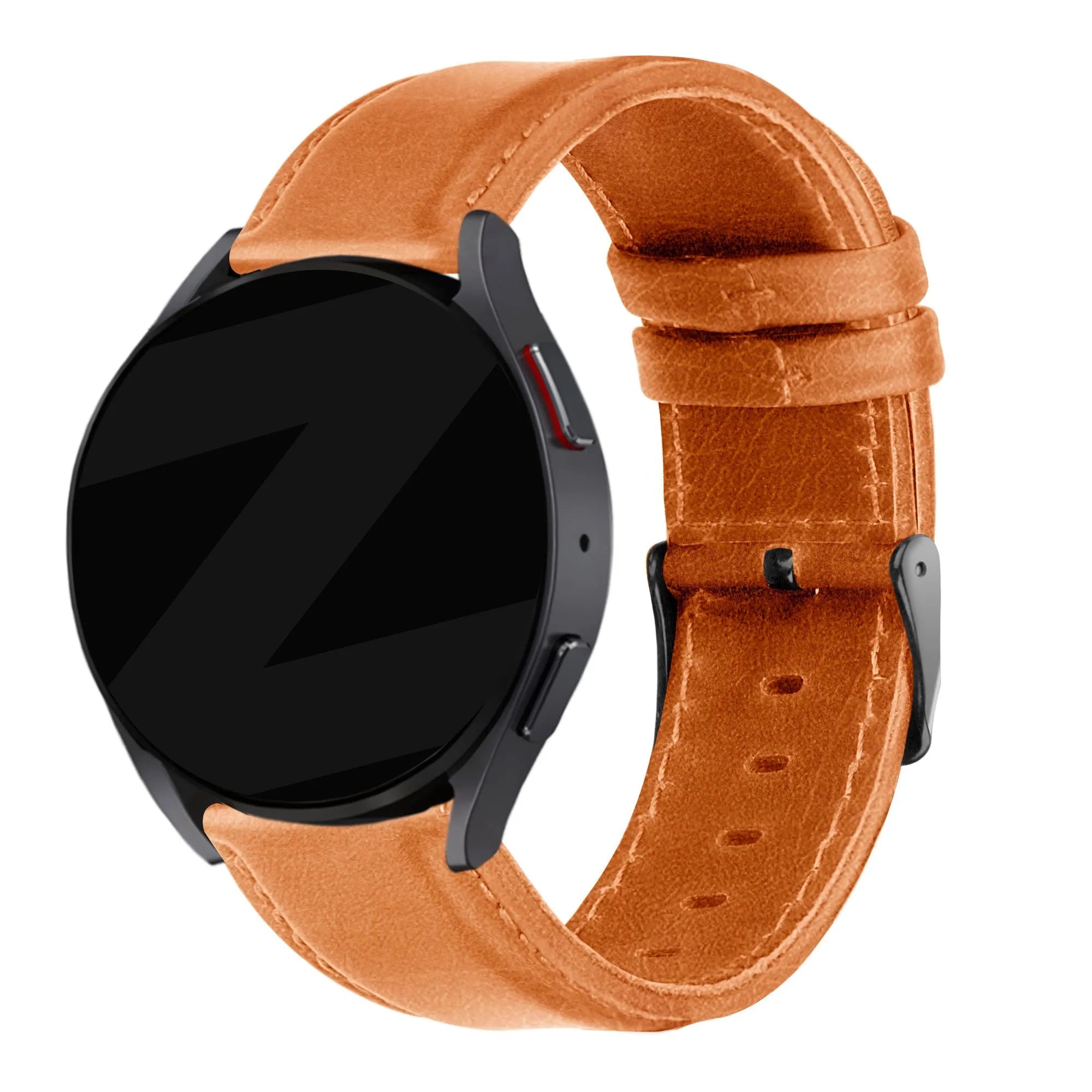 Bandz Bracelet cuir 'Classic' Amazfit Cheetah 2 Pro (marron)