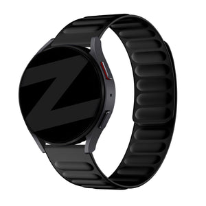 Bandz Amazfit Balance 2 Magnetic Woven Strap (Black)
