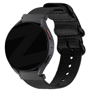Bandz Bracelet nylon avec boucle Polar Vantage M3 (noir)