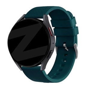 Bandz Bracelet silicone 'Deluxe' Oppo Watch X2 (vert foncé)