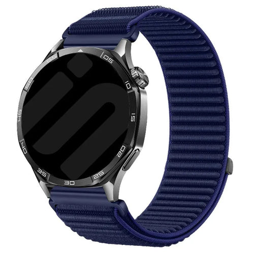 Bracelet nylon Wave OnePlus Watch 3 (bleu foncé)