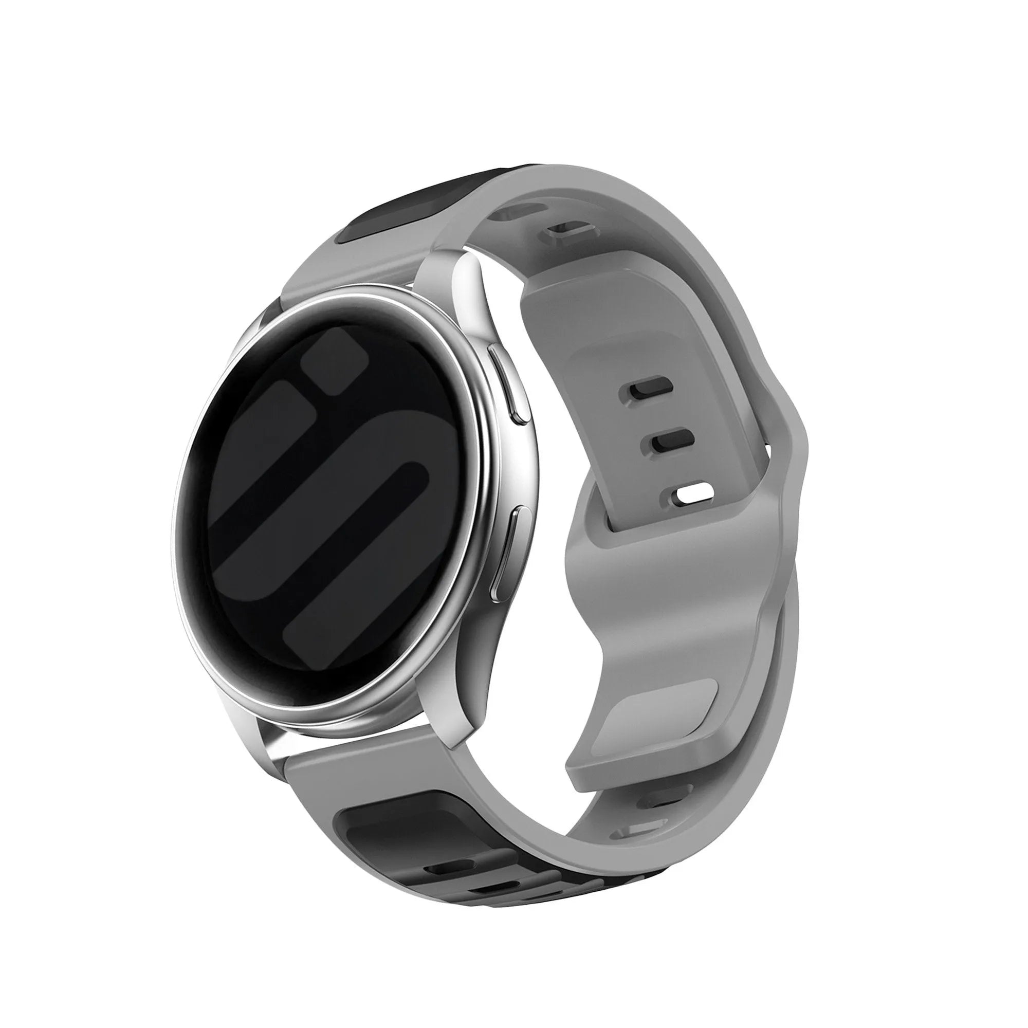 Amazfit GTR Mini Outdoor Duo Silicone Strap (Black/Grey)