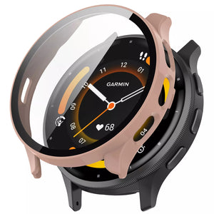 Coque rigide avec verre Garmin Venu 3s (rose)