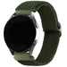 Bracelet tissé réglable Samsung Galaxy Watch 4 44mm (vert)
