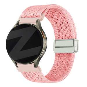 Bandz Amazfit GTS 2 Vintage Nylon Strap (Pink)