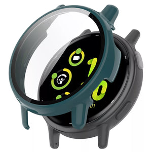 Coque rigide avec verre Garmin Vivoactive 5 (vert)