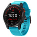 Bracelet silicone Garmin Fenix 7 (bleu clair)